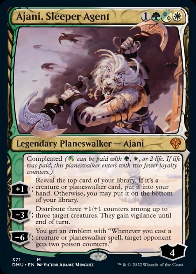 Ajani, Sleeper Agent (Showcase) [Dominaria United] | Odin's Place