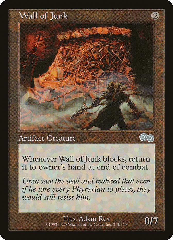 Wall of Junk (315) [Urza's Saga] | Odin's Place