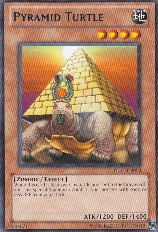 Pyramid Turtle (Blue) [DL11-EN008] Rare | Odin's Place
