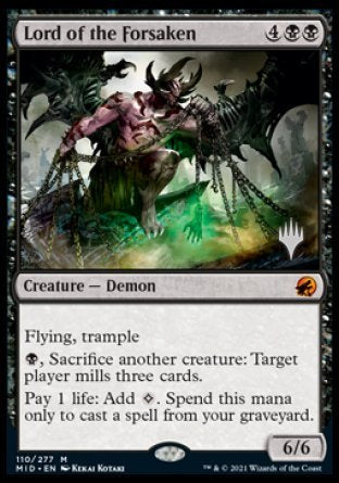 Lord of the Forsaken (Promo Pack) [Innistrad: Midnight Hunt Promos] | Odin's Place
