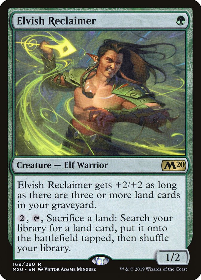 Elvish Reclaimer [Core Set 2020] | Odin's Place