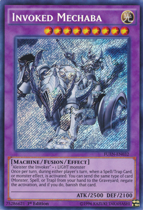 Invoked Mechaba [FUEN-EN032] Secret Rare | Odin's Place