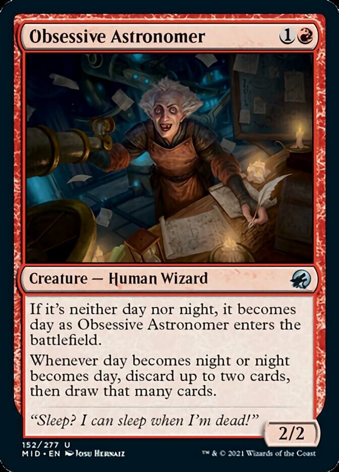 Obsessive Astronomer [Innistrad: Midnight Hunt] | Odin's Place