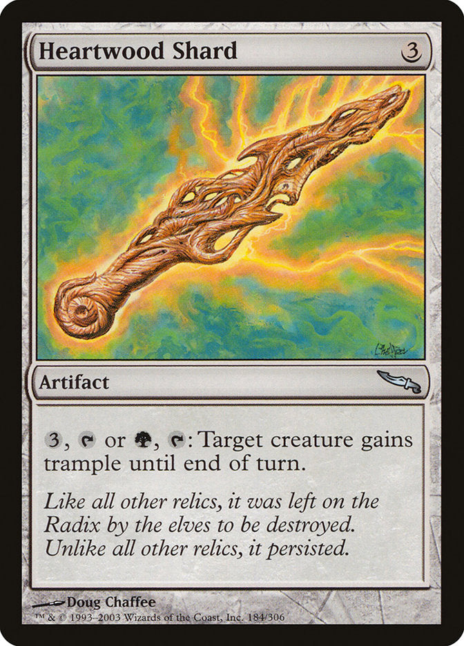 Heartwood Shard (184) [Mirrodin] | Odin's Place