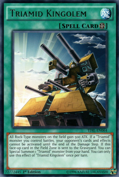 Triamid Kingolem [TDIL-EN064] Rare | Odin's Place