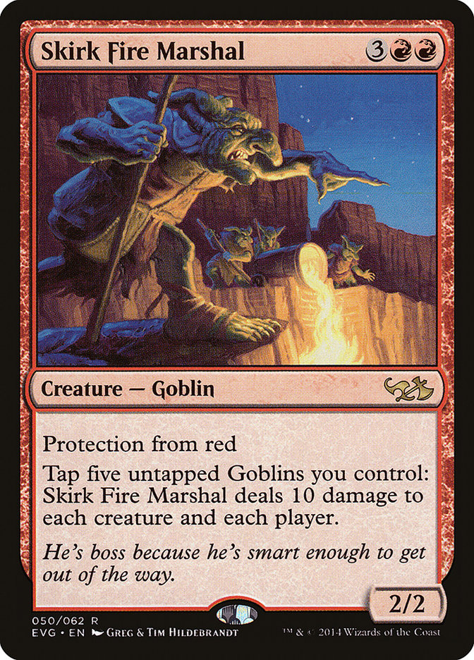Skirk Fire Marshal (50) (Elves vs. Goblins) [Duel Decks Anthology] | Odin's Place