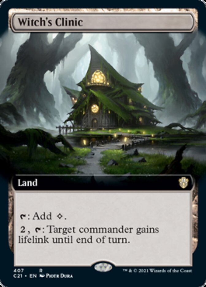 Witch's Clinic (Extended Art) [Commander 2021] | Odin's Place