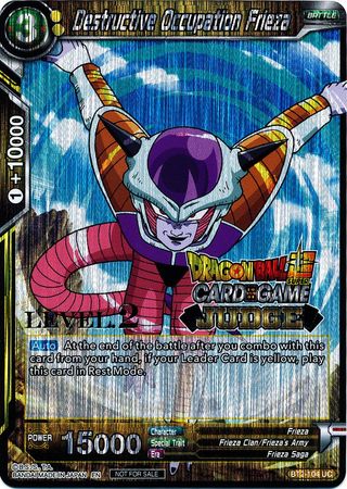 Destructive Occupation Frieza (Level 2) (BT2-104) [Judge Promotion Cards] | Odin's Place