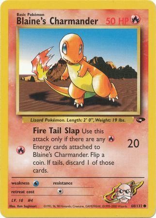 Blaine's Charmander (60/132) [Gym Challenge Unlimited] | Odin's Place
