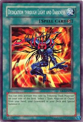 Dedication through Light and Darkness [DR2-EN096] Super Rare | Odin's Place