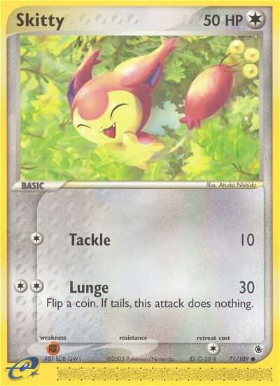 Skitty (71/109) [EX: Ruby & Sapphire] | Odin's Place