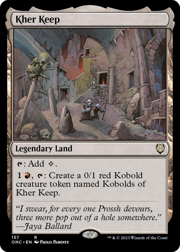 Kher Keep [Phyrexia: All Will Be One Commander] | Odin's Place