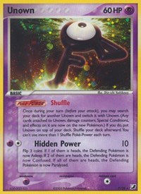 Unown (F) (F/28) [EX: Unseen Forces] | Odin's Place