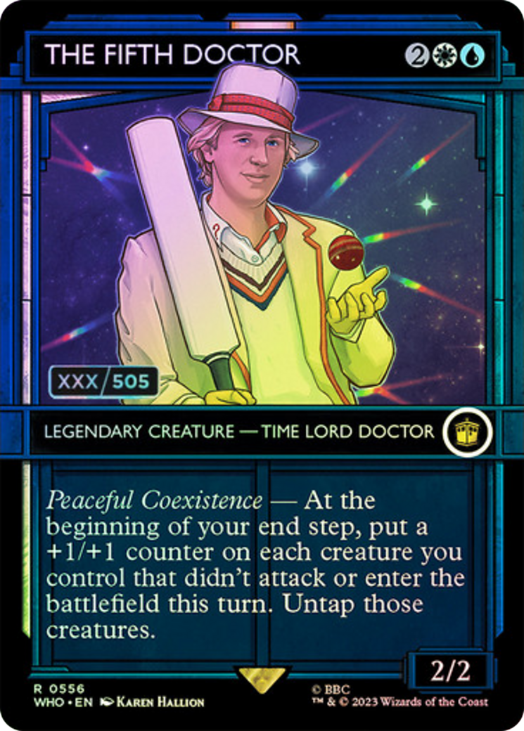The Fifth Doctor (Serial Numbered) [Doctor Who] | Odin's Place