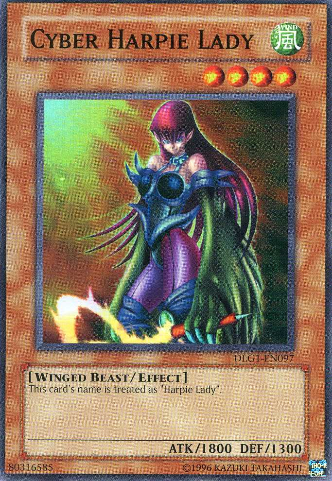 Cyber Harpie Lady [DLG1-EN097] Super Rare | Odin's Place