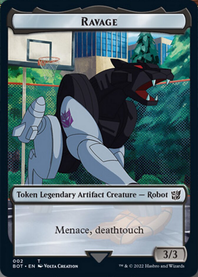 Ravage [Transformers Tokens] | Odin's Place