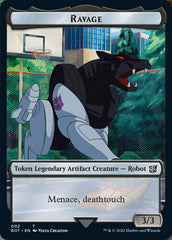 Powerstone // Ravage Double-Sided Token [The Brothers' War Tokens] | Odin's Place
