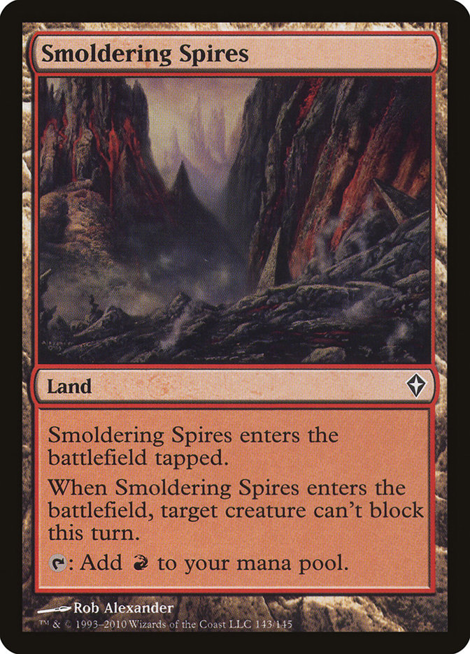 Smoldering Spires (143) [Worldwake] | Odin's Place
