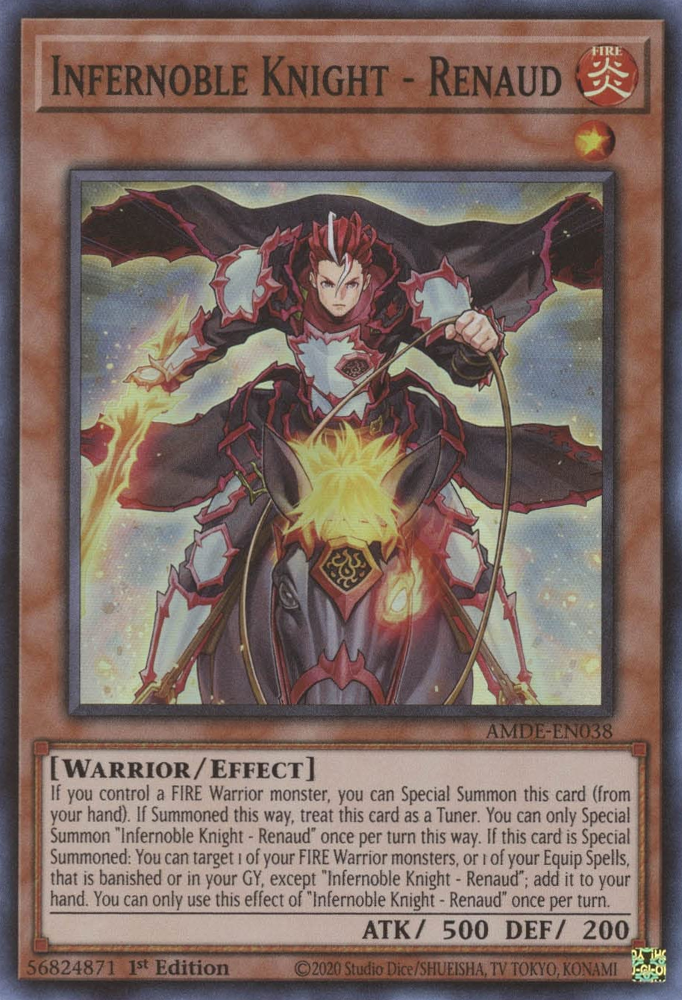 Infernoble Knight - Renaud [AMDE-EN038] Super Rare | Odin's Place