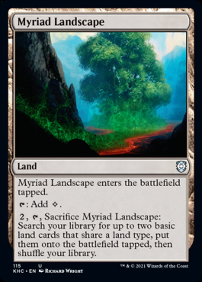 Myriad Landscape [Kaldheim Commander] | Odin's Place