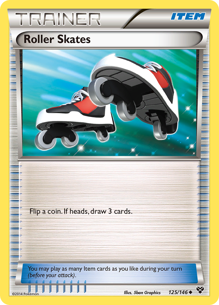 Roller Skates (125/146) [XY: Base Set] | Odin's Place