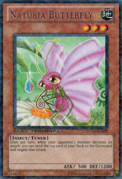 Naturia Butterfly [DT04-EN029] Rare | Odin's Place