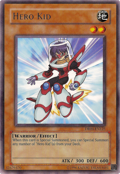 Hero Kid [DR04-EN125] Rare | Odin's Place