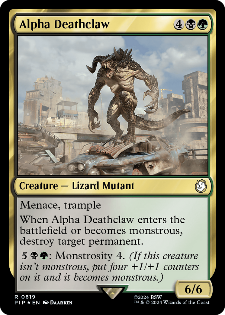 Alpha Deathclaw (Surge Foil) [Fallout] | Odin's Place