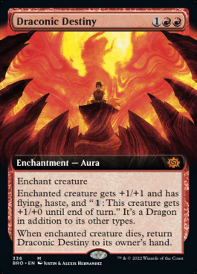Draconic Destiny (Extended Art) [The Brothers' War] | Odin's Place