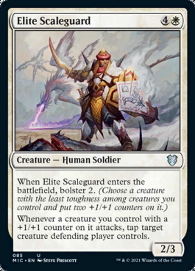 Elite Scaleguard [Innistrad: Midnight Hunt Commander] | Odin's Place