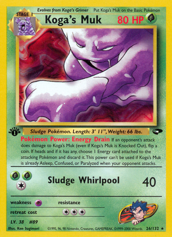 Koga's Muk (26/132) [Gym Challenge 1st Edition] | Odin's Place