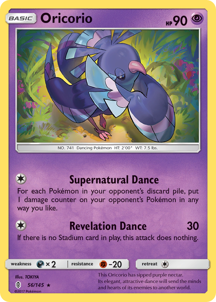 Oricorio (56/145) [Sun & Moon: Guardians Rising] | Odin's Place