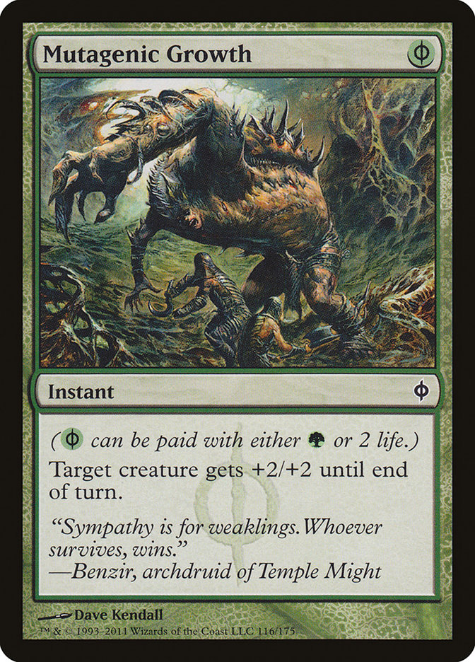 Mutagenic Growth (116) [New Phyrexia] | Odin's Place