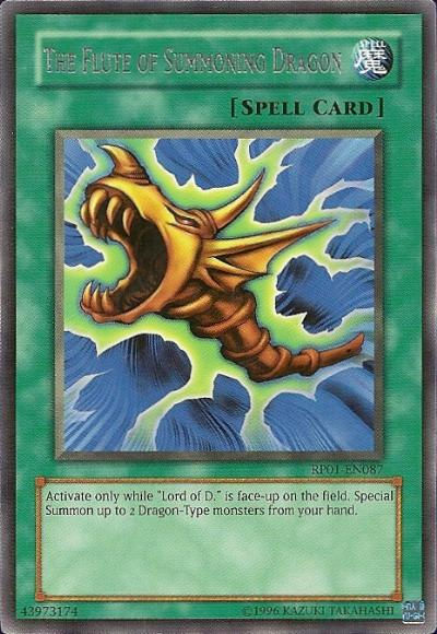 The Flute of Summoning Dragon [RP01-EN087] Rare | Odin's Place