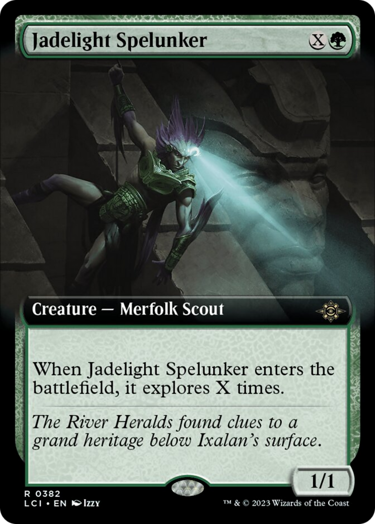 Jadelight Spelunker (Extended Art) [The Lost Caverns of Ixalan] | Odin's Place