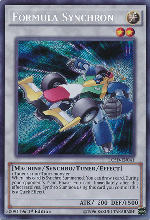 Formula Synchron [LC5D-EN041] Secret Rare | Odin's Place