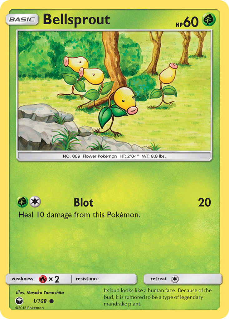 Bellsprout (1/168) [Sun & Moon: Celestial Storm] | Odin's Place