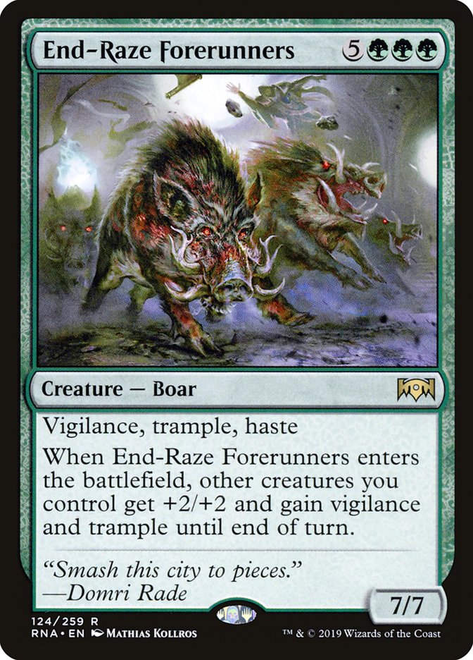 End-Raze Forerunners (124) [Ravnica Allegiance] | Odin's Place