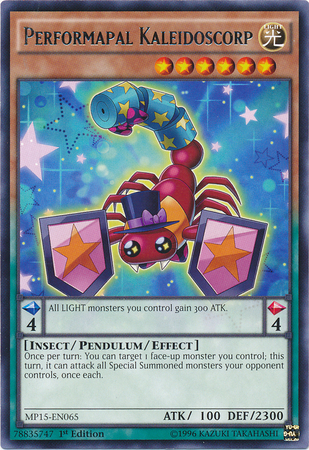 Performapal Kaleidoscorp [MP15-EN065] Rare | Odin's Place