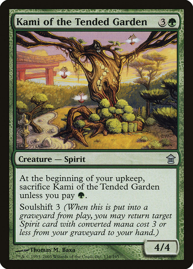 Kami of the Tended Garden (134) [Saviors of Kamigawa] | Odin's Place