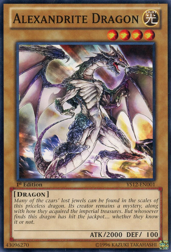 Alexandrite Dragon [YS12-EN001] Common | Odin's Place
