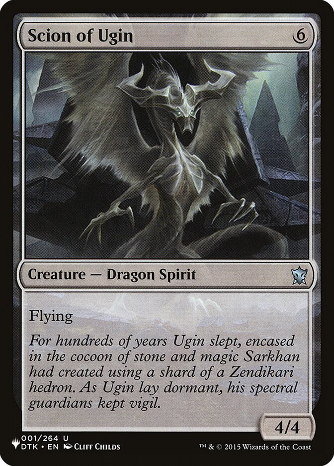 Scion of Ugin [The List] | Odin's Place