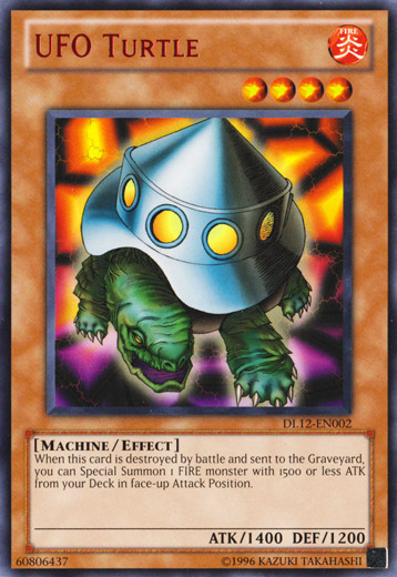 UFO Turtle (Red) [DL12-EN002] Rare | Odin's Place