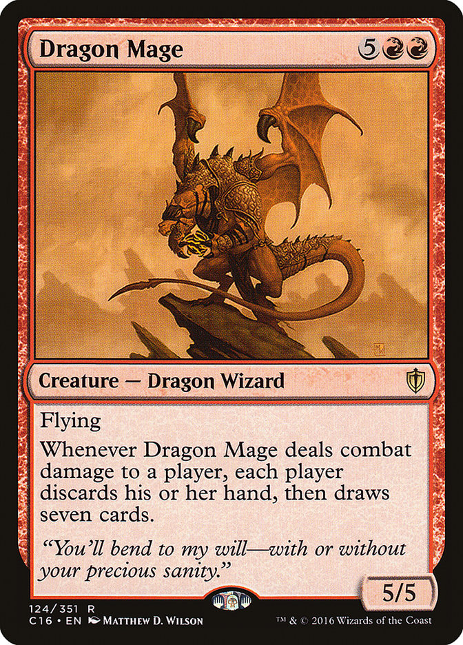 Dragon Mage (124) [Commander 2016] | Odin's Place