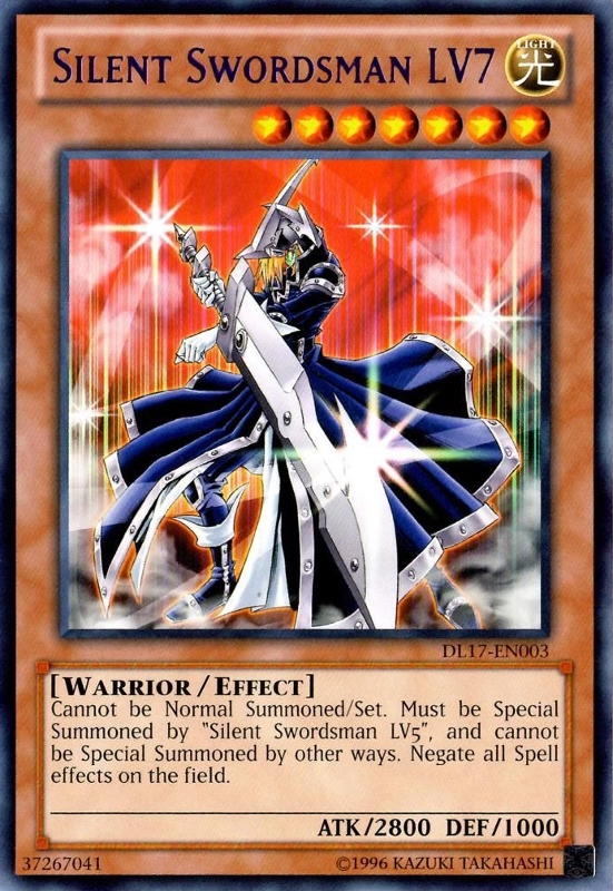 Silent Swordsman LV7 (Purple) [DL17-EN003] Rare | Odin's Place
