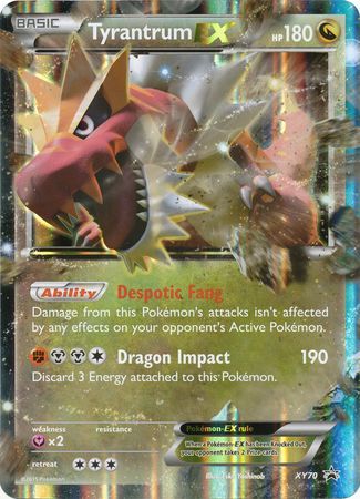 Tyrantrum EX (XY70) (Jumbo Card) [XY: Black Star Promos] | Odin's Place