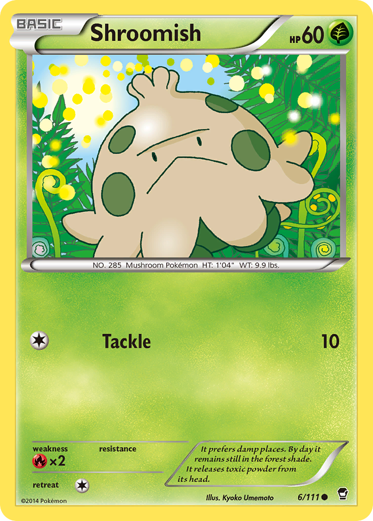 Shroomish (6/111) [XY: Furious Fists] | Odin's Place