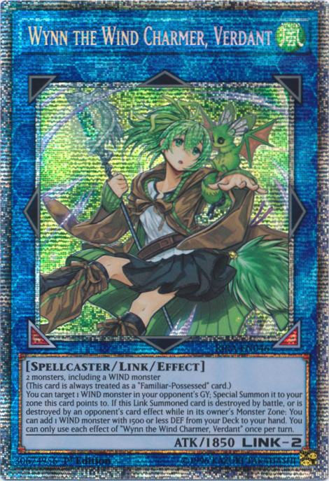 Wynn the Wind Charmer, Verdant [RIRA-EN046] Starlight Rare | Odin's Place