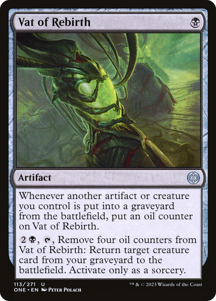 Vat of Rebirth [Phyrexia: All Will Be One] | Odin's Place