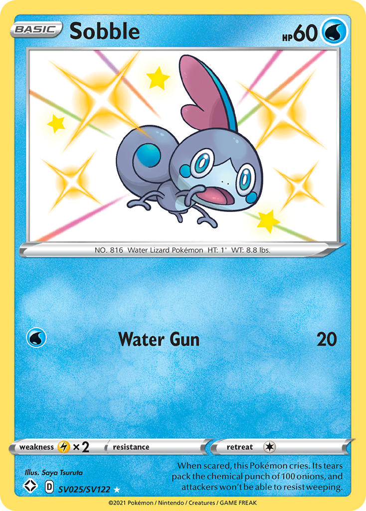 Sobble (SV025/SV122) [Sword & Shield: Shining Fates] | Odin's Place